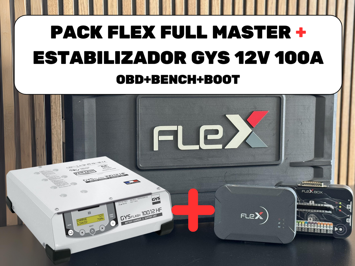 PACK MAGICMOTORSPORT FLEX FULL MASTER + ESTABILIZADOR GYS 12V 100A